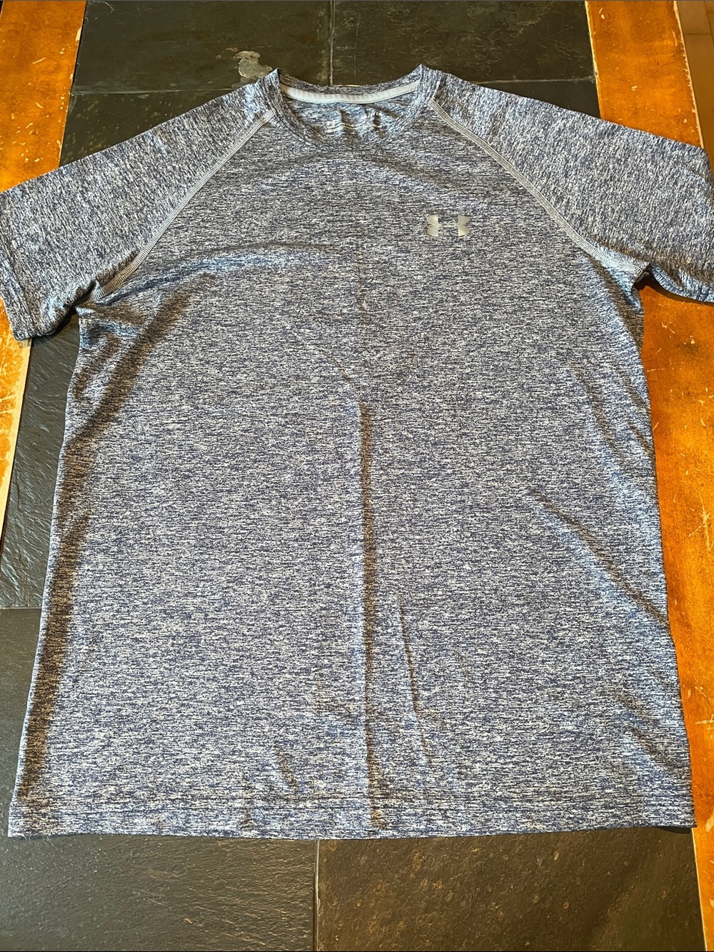 Under Armour Men’s Blue Heather Short Sleeve Performance Tee